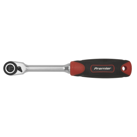 Compact Head Ratchet Wrench 1/4"Sq Drive - Premier Platinum