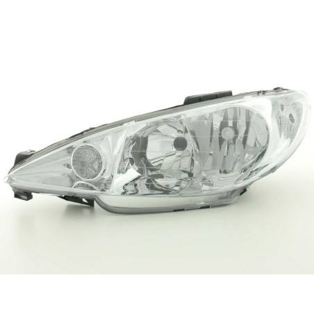 Spare parts headlight left Peugeot 206 S16 98-03