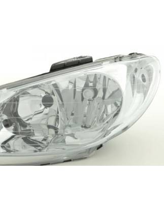 Spare parts headlight left Peugeot 206 S16 98-03