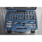 Socket Set 34pc 3/8"Sq Drive 6pt WallDrive® Metric