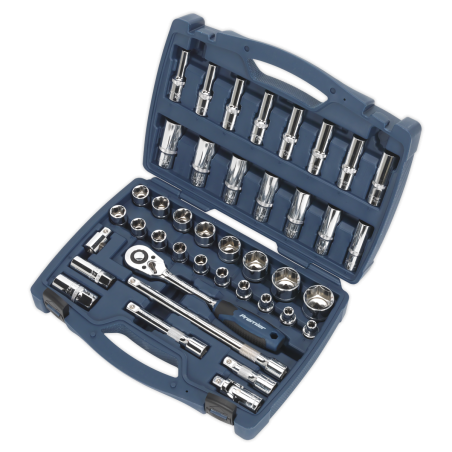 Socket Set 41pc 1/2"Sq Drive WallDrive® Metric