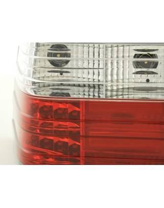 Kit feux arrières LED Mercedes Classe E berline W124 85-96 clair / rouge