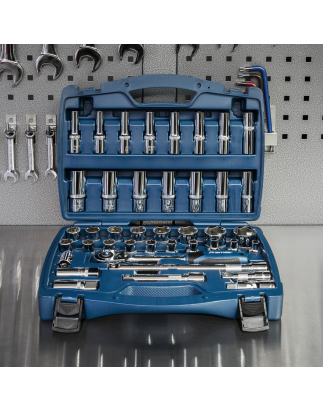 Socket Set 41pc 1/2"Sq Drive WallDrive® Metric