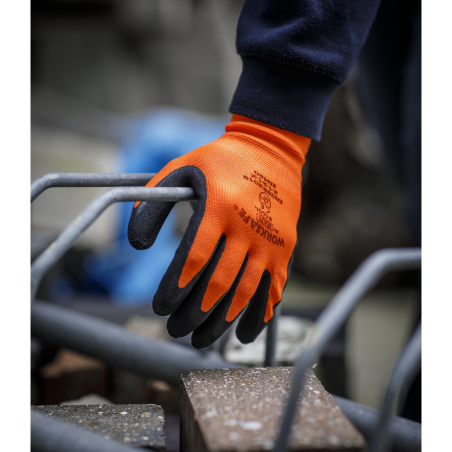 Gants en latex mousse Worksafe®, grand - paire