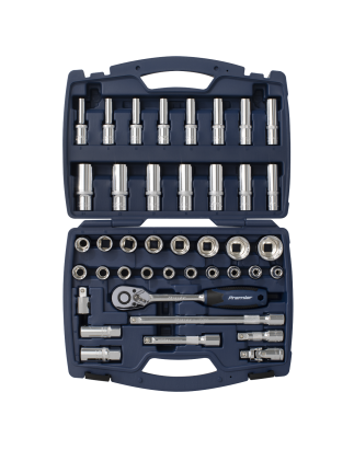 Socket Set 41pc 1/2"Sq Drive WallDrive® Metric