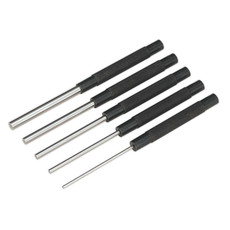 Parallel Long Pattern Pin Punch Set 5pc