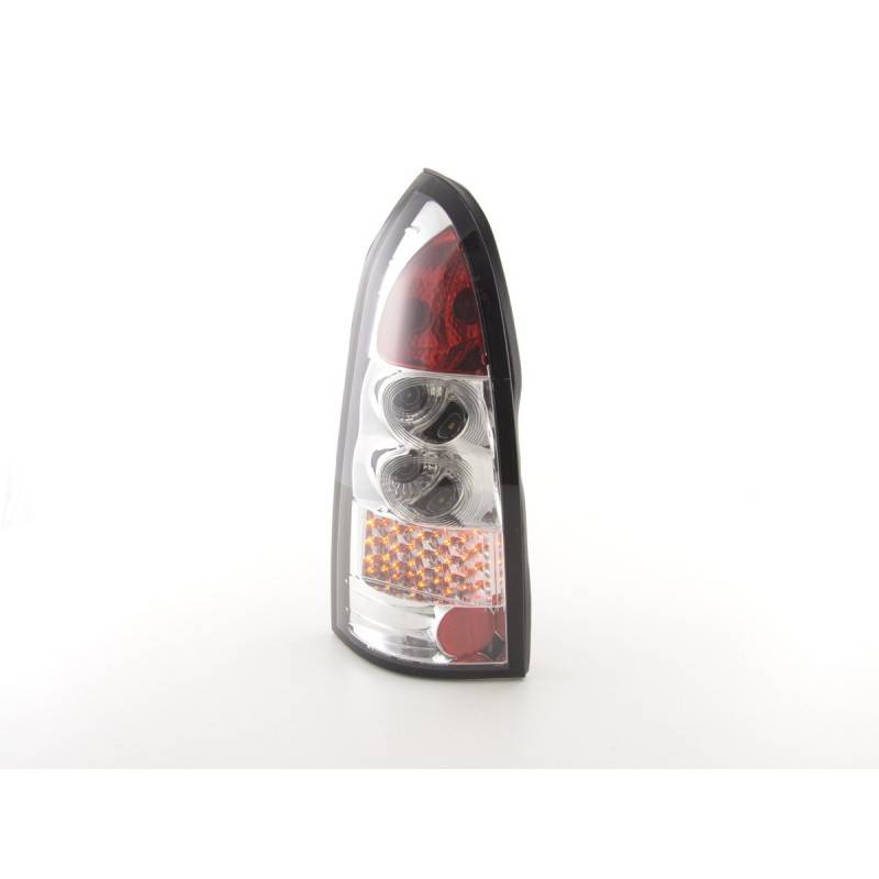 LED taillights set Opel Astra G Caravan 98-03 chrome