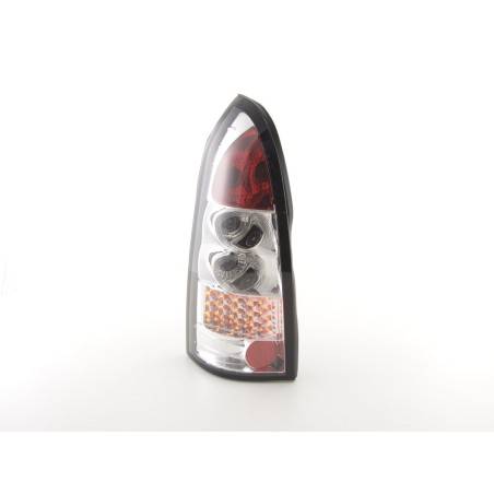 LED taillights set Opel Astra G Caravan 98-03 chrome