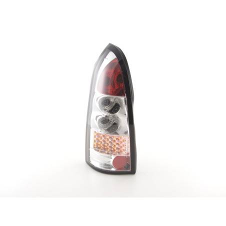 LED taillights set Opel Astra G Caravan 98-03 chrome