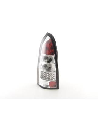 LED taillights set Opel Astra G Caravan 98-03 chrome