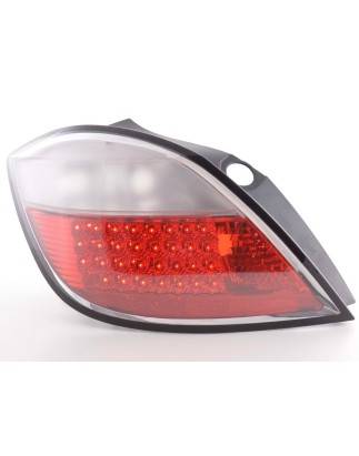 LED taillights set Opel Astra H 5-door 04- red / clear