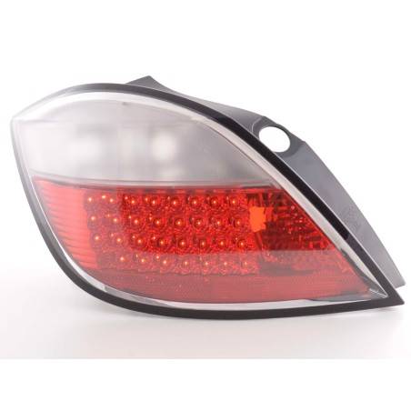 LED taillights set Opel Astra H 5-door 04- red / clear