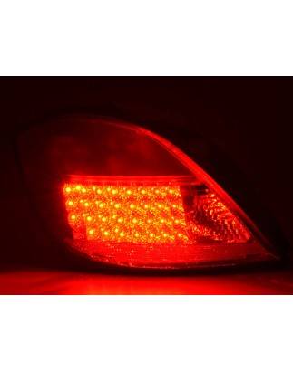 LED taillights set Opel Astra H 5-door 04- red / clear