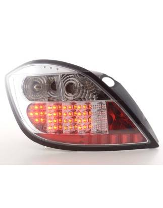 LED taillights set Opel Astra H 5-door 04- chrome