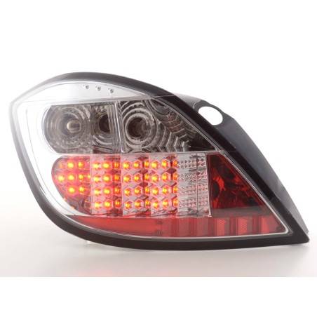 LED taillights set Opel Astra H 5-door 04- chrome