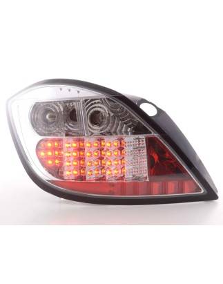 LED taillights set Opel Astra H 5-door 04- chrome