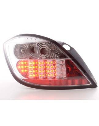 LED taillights set Opel Astra H 5-door 04- chrome