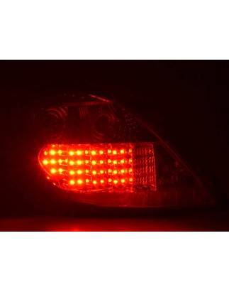 LED taillights set Opel Astra H 5-door 04- chrome