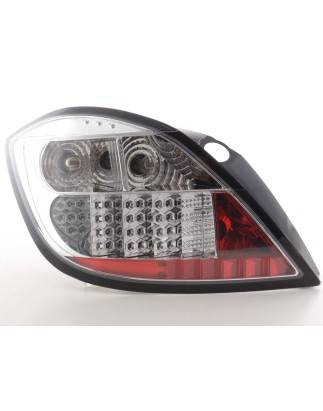 LED taillights set Opel Astra H 5-door 04- chrome