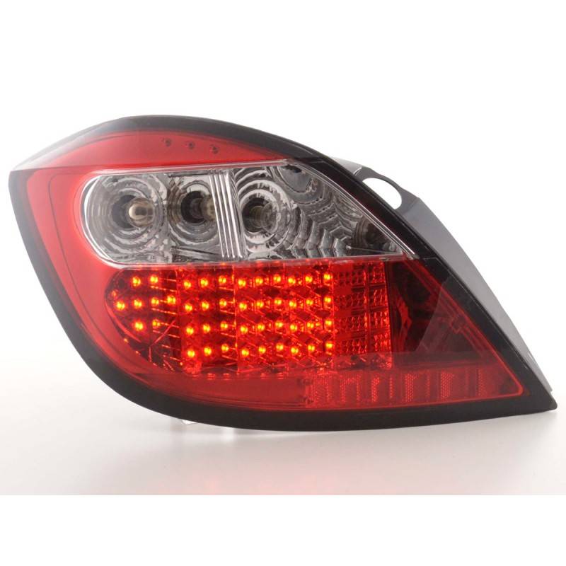 LED taillights set Opel Astra H 5-door 04- clear / red