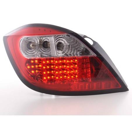 LED taillights set Opel Astra H 5-door 04- clear / red