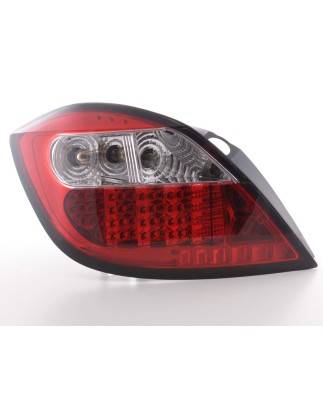 LED taillights set Opel Astra H 5-door 04- clear / red