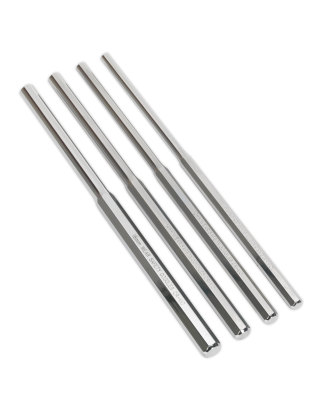 Parallel Pin Punch Set 4pc Extra-Long