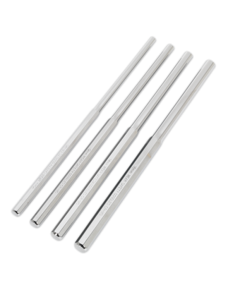 Parallel Pin Punch Set 4pc Extra-Long