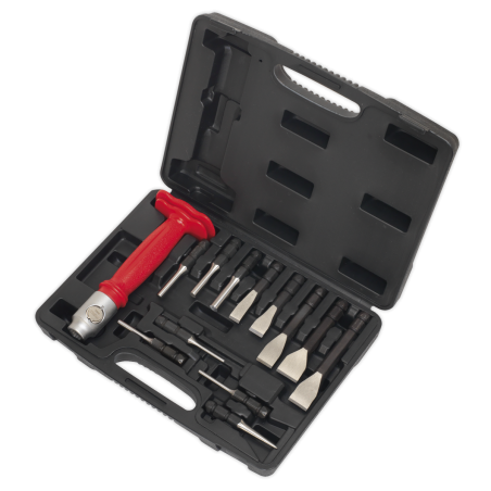 Interchangeable Punch & Chisel Set 13pc