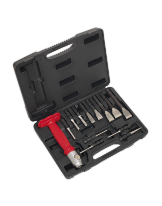 Interchangeable Punch & Chisel Set 13pc