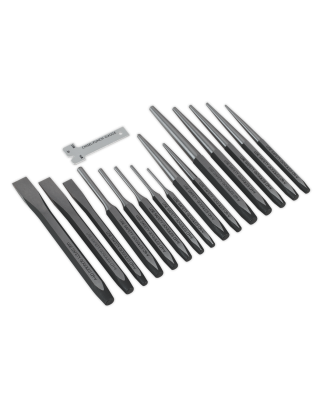 Premier Punch & Chisel Set 16pc