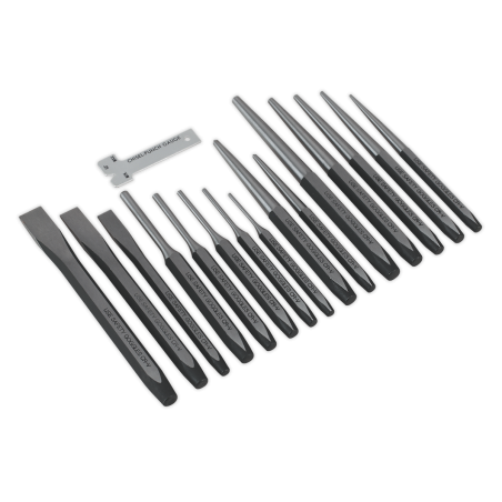 Premier Punch & Chisel Set 16pc