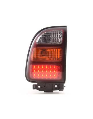 LED taillights set Toyota RAV4 98-00 clear / yellow / red