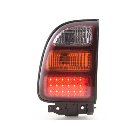 LED taillights set Toyota RAV4 98-00 clear / yellow / red