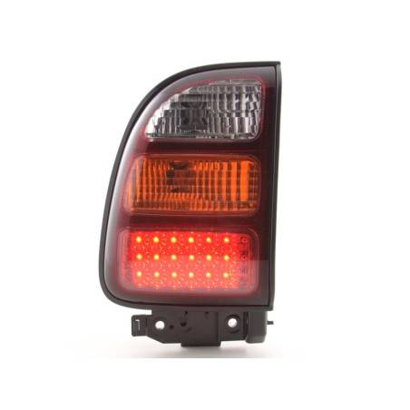 LED taillights set Toyota RAV4 98-00 clear / yellow / red