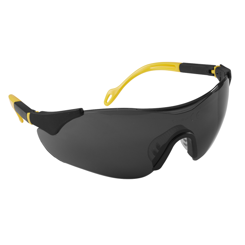 Worksafe® Sports Style Shaded Safety Glasses with Adjustable Arms