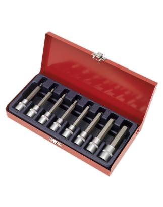 Hex Socket Bit Set 8pc 1/2"Sq Drive Metric