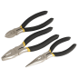 Pliers Set 3pc Ni-Fe Finish