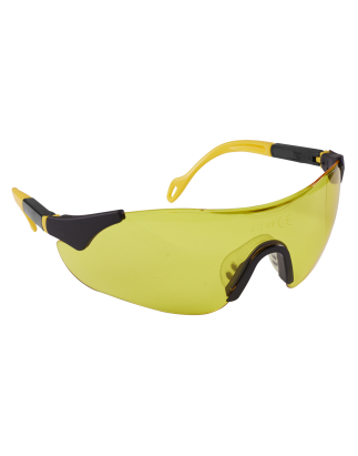 Lunettes de sécurité haute vision de style sport Worksafe® avec branches réglables