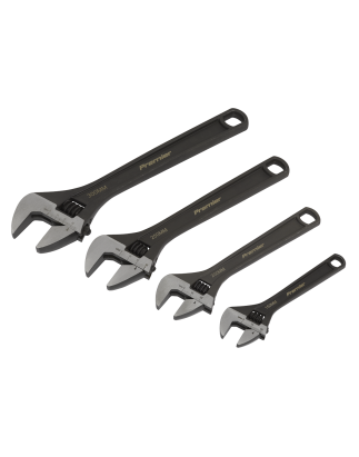 Adjustable Wrench Set 4pc