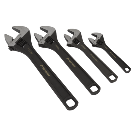 Adjustable Wrench Set 4pc