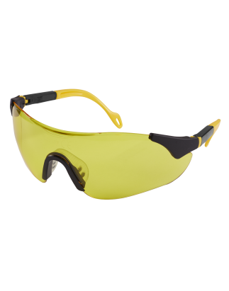 Lunettes de sécurité haute vision de style sport Worksafe® avec branches réglables