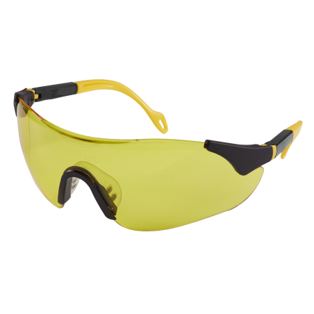 Lunettes de sécurité haute vision de style sport Worksafe® avec branches réglables