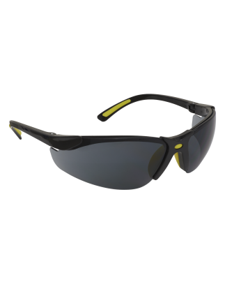 Worksafe® Zante Style Smoke Lens Safety Glasses with Flexi Arms