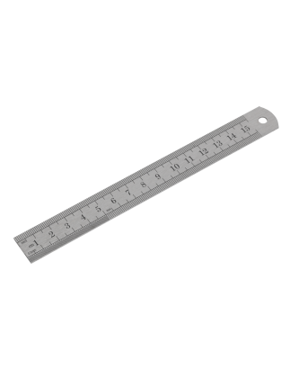 Stainless Steel Rule 6" (150mm)