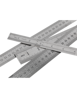 Stainless Steel Rule 6" (150mm)