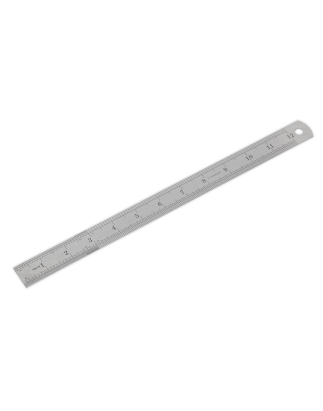 Stainless Steel Rule 12" (300mm)