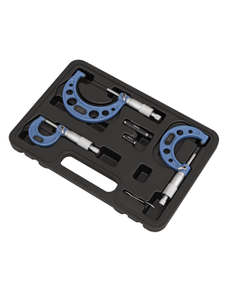 Metric Micrometer Set 3pc