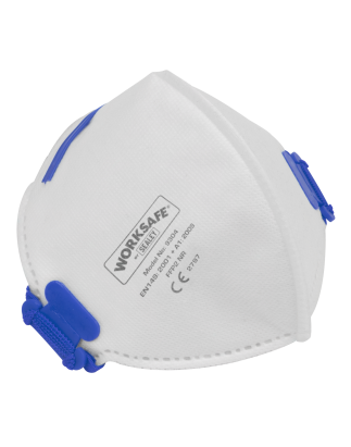 Masque plat pliable Worksafe® FFP2 - Paquet de 10