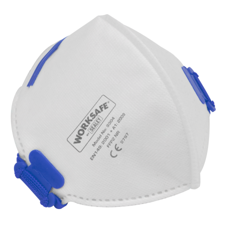 Masque plat pliable Worksafe® FFP2 - Paquet de 10